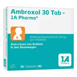 AMBROXOL 30 Tab-1A Pharma Tablet, 50 adet
