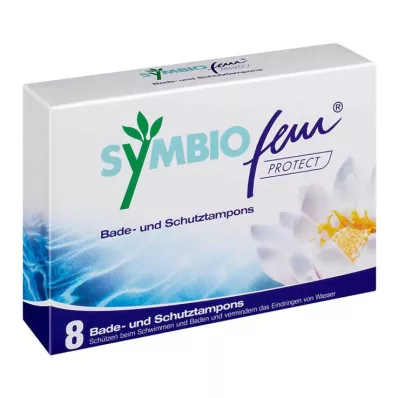 SYMBIOFEM Koruyucu banyo ve koruyucu tampon, 8 adet