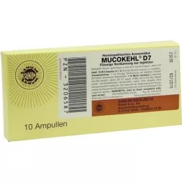 MUCOKEHL Ampul D 7, 10X1 ml