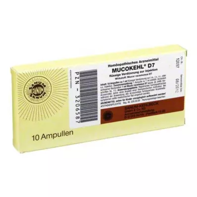 MUCOKEHL Ampul D 7, 10X1 ml