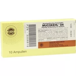 MUCOKEHL Ampul D 6, 10X1 ml