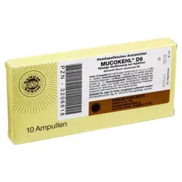 MUCOKEHL Ampul D 6, 10X1 ml