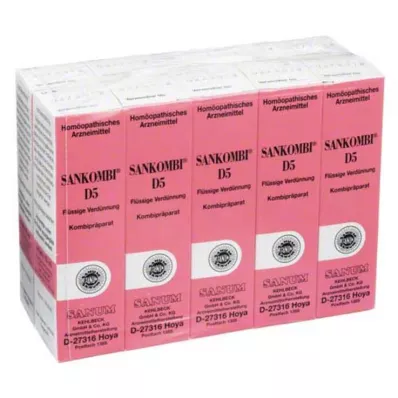 SANKOMBI D 5 damla, 10X10 ml