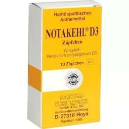 NOTAKEHL D 3 Fitil, 10 adet