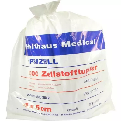 ZELLSTOFFTUPFER Ypsizell 4x5 cm, 1000 adet