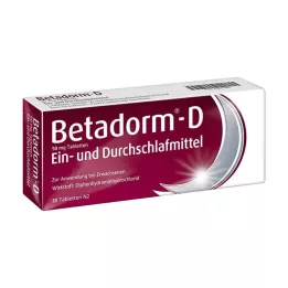 BETADORM D Tabletleri, 20 adet