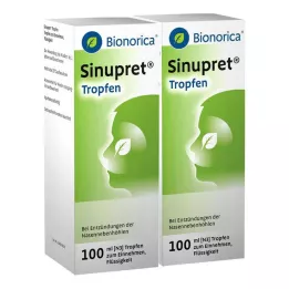 SINUPRET Damlalar, 2X100 ml