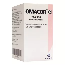 OMACOR 1.000 mg yumuşak kapsül, 28 adet