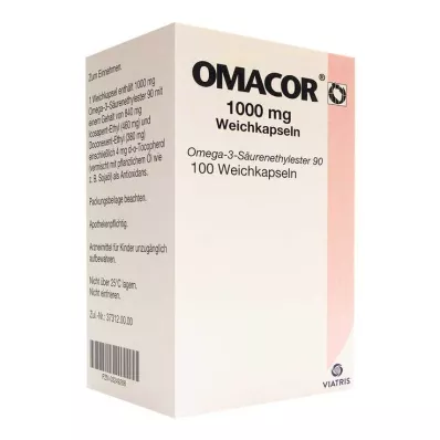 OMACOR 1.000 mg yumuşak kapsül, 100 adet