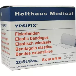 FIXIERBINDE Ypsifix elastik 8 cmx4 m gevşek, 20 adet