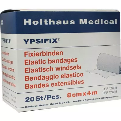 FIXIERBINDE Ypsifix elastik 8 cmx4 m gevşek, 20 adet FIXIERBINDE Ypsifix elastik 8 cmx4 m gevşek, 20 adet
