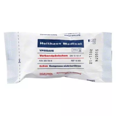 VERBANDPÄCKCHEN YPSISAVE 6x8 cm küçük, 1 adet VERBANDPÄCKCHEN YPSISAVE 6x8 cm küçük, 1 adet