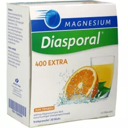 MAGNESIUM DIASPORAL 400 Ekstra içme granülü, 20 adet