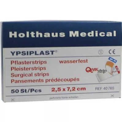 PFLASTERSTRIPS Ypsiplast su geçirmez 2,5x7,2 cm, 50 adet