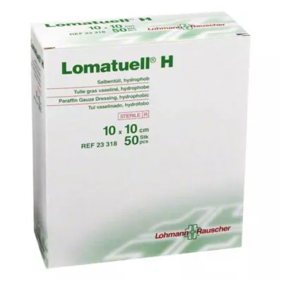 LOMATUELL H Merhem tülü 10x10 cm steril, 50 adet