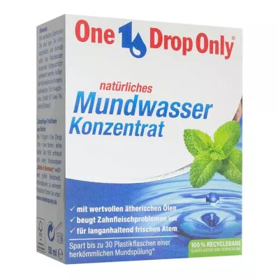 ONE DROP Sadece doğal gargara konsantresi, 50 ml ONE DROP Sadece doğal gargara konsantresi, 50 ml