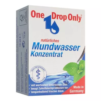 ONE DROP Sadece doğal gargara konsantresi, 10 ml ONE DROP Sadece doğal gargara konsantresi, 10 ml