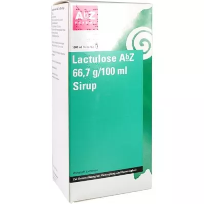 LACTULOSE AbZ 66,7 g/100 ml şurup, 1000 ml