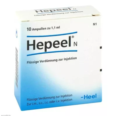 HEPEEL N Ampuller, 10 adet HEPEEL N Ampuller, 10 adet
