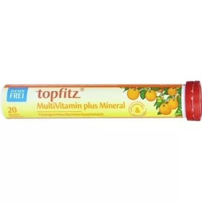 TOPFITZ Multivitamin+Mineral efervesan tabletler, 20 adet