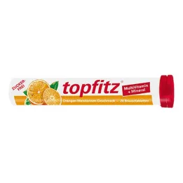 TOPFITZ Multivitamin+Mineral efervesan tabletler, 20 adet
