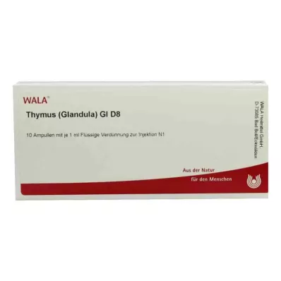 THYMUS GLANDULA GL D 8 ampul, 10X1 ml