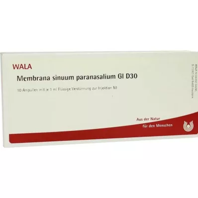 MEMBRANA sinuum paransalium GL D 30 ampul, 10X1 ml MEMBRANA sinuum paransalium GL D 30 ampul, 10X1 ml