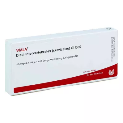 DISCI intervertebrales cervicales GL D 30 ampul, 10X1 ml DISCI intervertebrales cervicales GL D 30 ampul, 10X1 ml