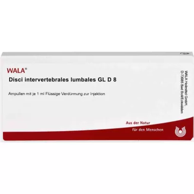 DISCI intervertebrales lumbales GL D 8 ampul, 10X1 ml