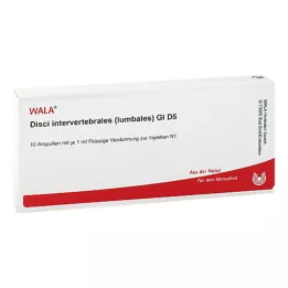 DISCI intervertebrales lumbales GL D 5 ampul, 10X1 ml