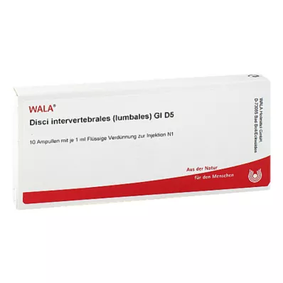 DISCI intervertebrales lumbales GL D 5 ampul, 10X1 ml