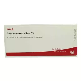 THUJA E SUMMITATIBUS D 3 ampul, 10X1 ml