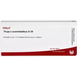 THUJA E SUMMITATIBUS D 30 ampul, 10X1 ml