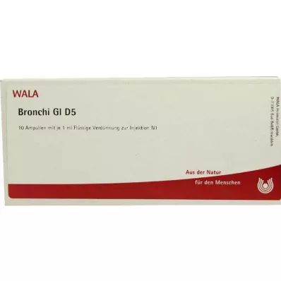 Bronş GL D 5 ampul, 10X1 ml Bronş GL D 5 ampul, 10X1 ml