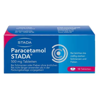 PARACETAMOL STADA 500 mg tablet, 10 adet