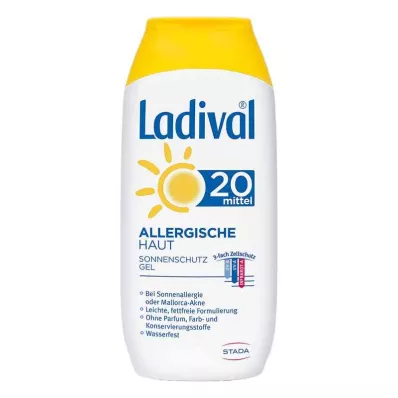 LADIVAL Alerjik cilt jeli LSF 20, 200 ml