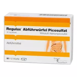 REGULAX Pikosülfat müshil küpleri, 12 adet