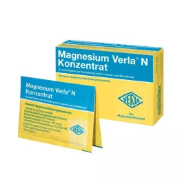 MAGNESIUM VERLA N Ağızdan kullanım için konsantre, 20 adet
