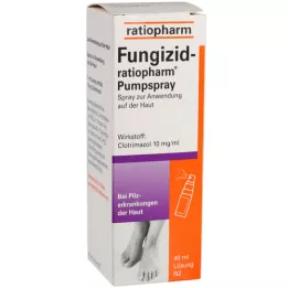 FUNGIZID-ratiopharm pompa spreyi, 40 ml