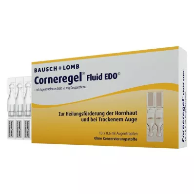 CORNEREGEL Sıvı EDO Göz damlası, 10X0,6 ml