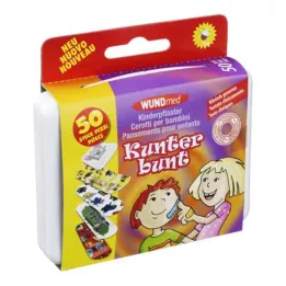 KINDERPFLASTER Kunterbunt, 50 adet