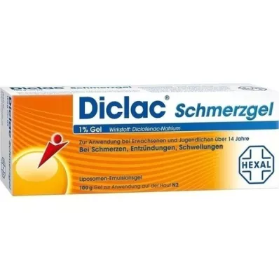 DICLAC Ağrı jeli %1, 100 g