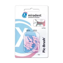 MIRADENT Interd.Pic-Brush yedek fırça xx-fine pembe, 12 adet