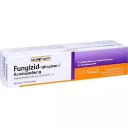 FUNGIZID-ratiopharm 3 vag. tablet + 20g krem, 1 paket