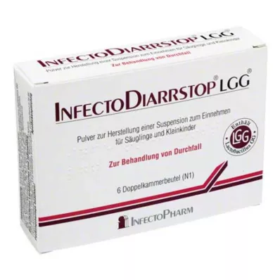 INFECTODIARRSTOP LGG Ağızdan kullanım için süspansiyon hazırlamak için toz, 6 adet