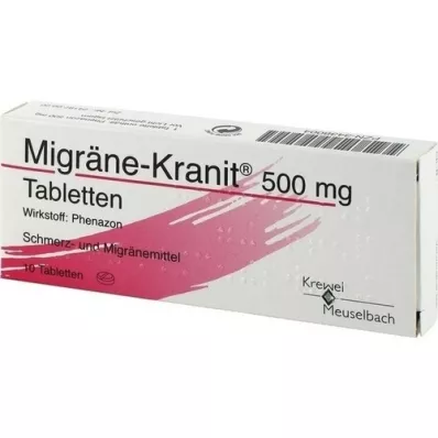 MIGRÄNE KRANIT 500 mg tablet, 10 adet