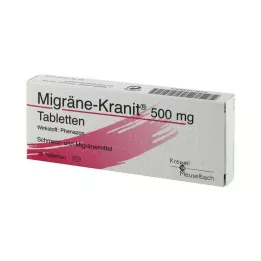 MIGRÄNE KRANIT 500 mg tablet, 10 adet