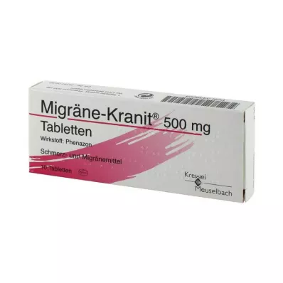 Migren Kranit 500 mg tablet, 10 adet