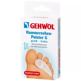 GEHWOL Polimer jel çekiç ayak pedi G sol, 1 adet