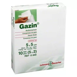 GAZIN Gazlı bez komp. 5x5 cm steril 8 katlı, 5X2 adet